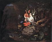 MIGNON, Abraham The Nature as a Symbol of Vanitas ag oil painting on canvas
